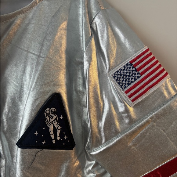 Pottery Barn Kids Silver Astronaut Costume - Picture 3 of 5